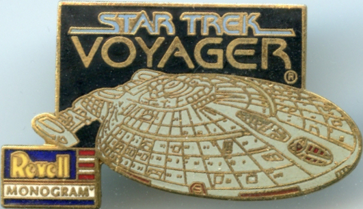 Voyager Pin Badge
Keywords: Scrapbook Fandom Star Trek Pin Badge