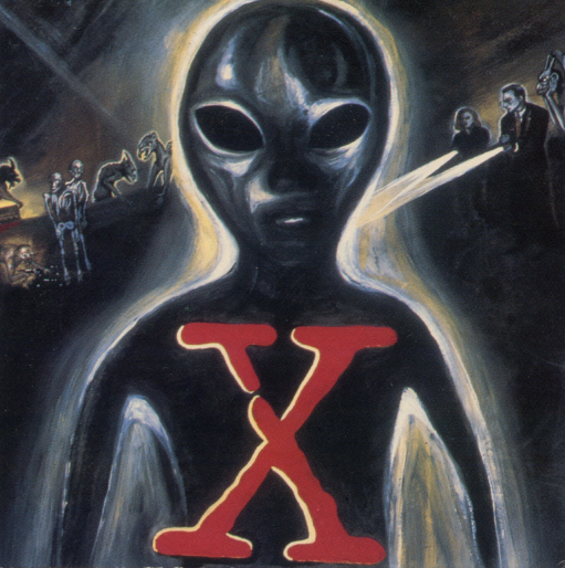 Songs in the Key of X Postcard
Keywords: Scrapbook Postcard Fandom X-Files