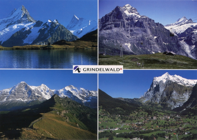 Postcard
Keywords: Scrapbook Postcard Switzerland Mountains