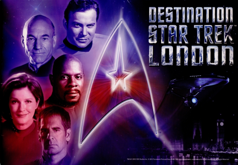 Convention Programme
Star Trek - Destination London
Keywords: Scrapbook Convention Programme