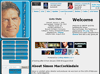 Simon MacCorkindale Fanlisting
Second layout by me for this to match my main simonmaccorkindale.net layout.  Minor changes needed for the fanlisting
Keywords: Web Design