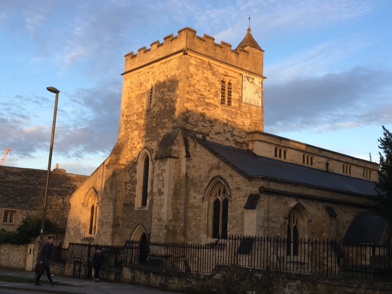 Keywords: Oxford iPhone Building Church Sundial