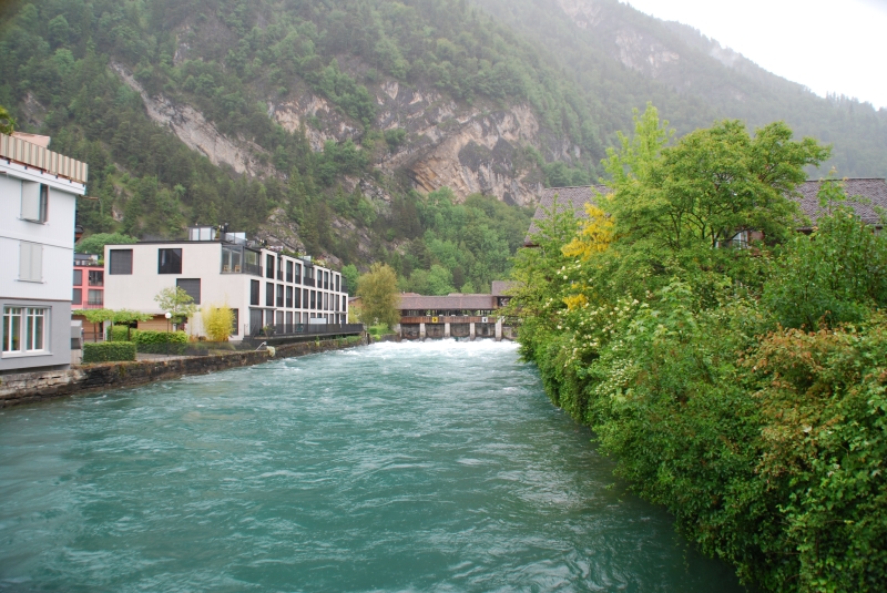 River Aare at Interlaken
Keywords: Switzerland Interlaken Nikon River Aare