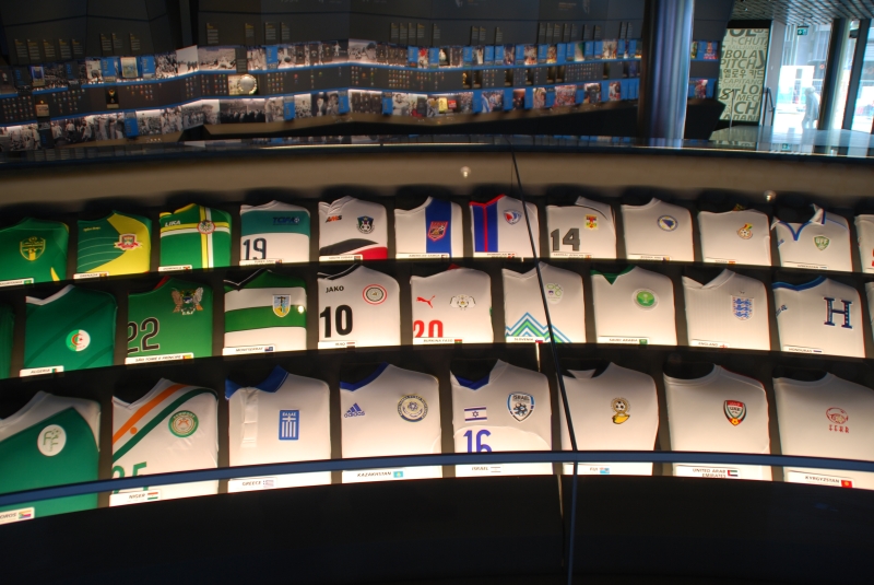 Shirts display
Keywords: Switzerland Zurich Nikon FIFA Museum