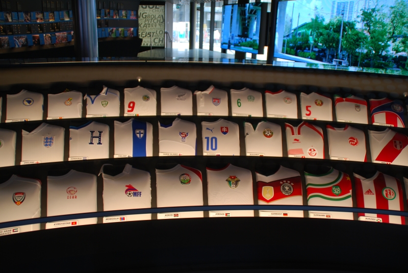 Shirts display
Keywords: Switzerland Zurich Nikon FIFA Museum