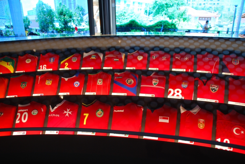 Shirts display
Keywords: Switzerland Zurich Nikon FIFA Museum
