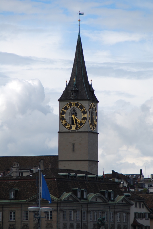 St Peter Church
Keywords: Switzerland Zurich Nikon Church Building