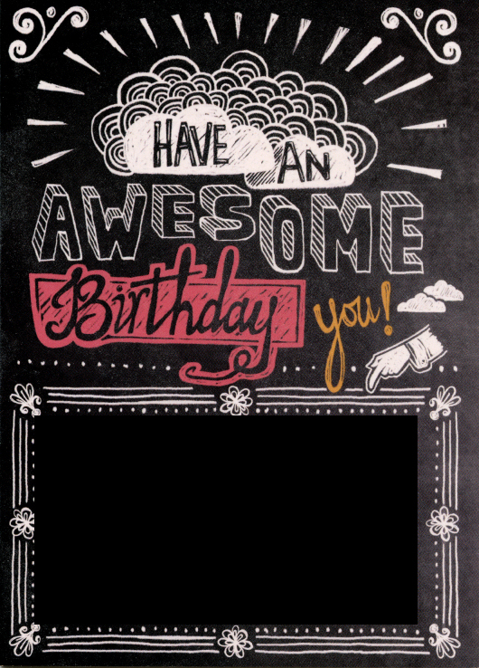 Birthday Card
EB-C, KC, BC, AC
Keywords: Scrapbook Birthday Card