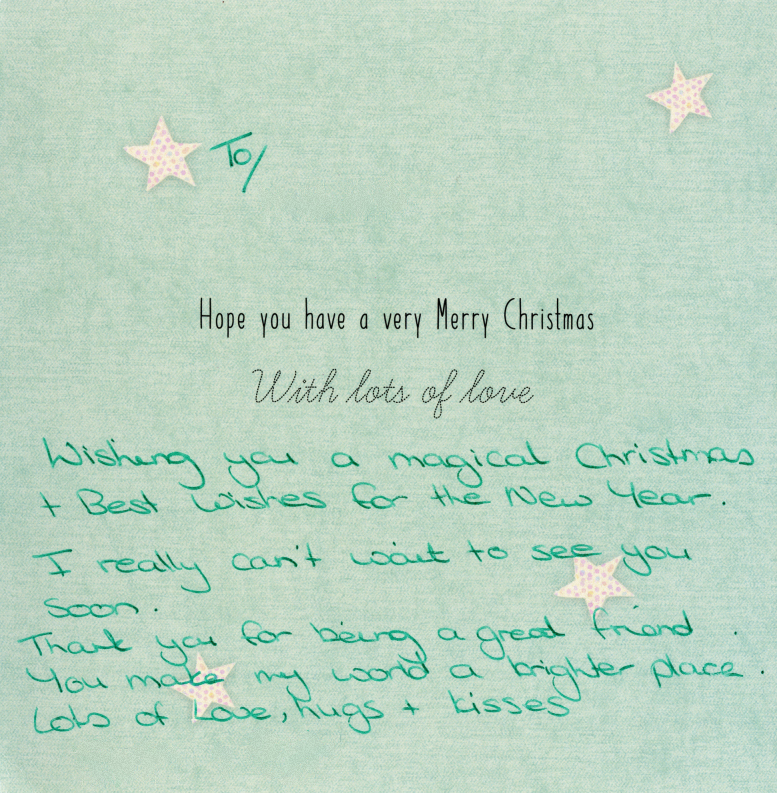 Christmas Card
CW, PH
Keywords: Scrapbook Christmas Card