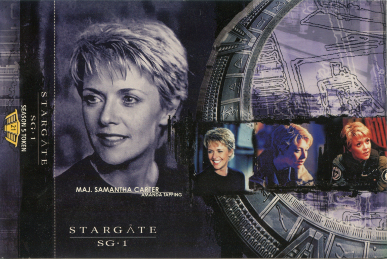 DVD Collectors Postcards
Keywords: Scrapbook Fandom Stargate Postcard