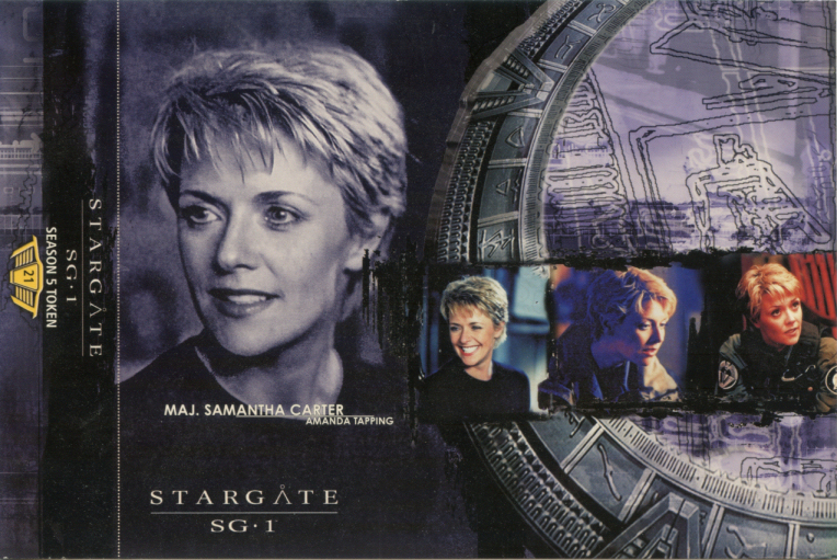 DVD Collectors Postcards
Keywords: Scrapbook Fandom Stargate Postcard