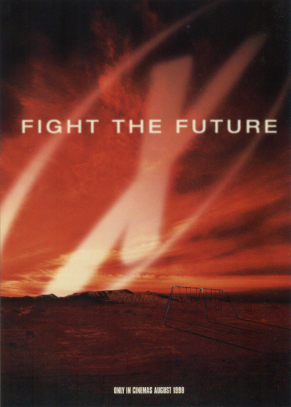 Fight the Future Postcard
Keywords: Scrapbook Postcard Fandom X-Files