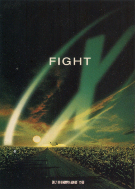 Fight the Future Postcard
Keywords: Scrapbook Postcard Fandom X-Files