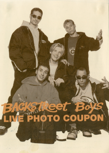 Concert Flyer
Backstreet Boys - Concert Photos
Keywords: Scrapbook Concert Flyer