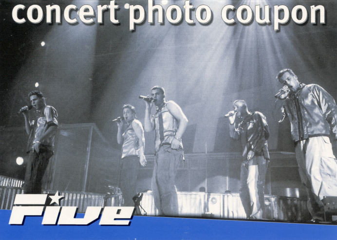 Concert Flyer
5ive - Concert Photos
Keywords: Scrapbook Concert Flyer