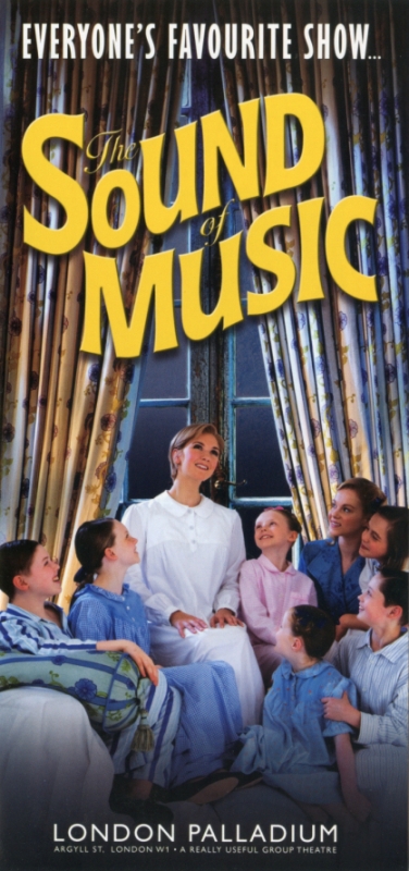 Theatre Flyer
The Sound of Music - London
Keywords: Scrapbook Theatre Flyer London Palladium