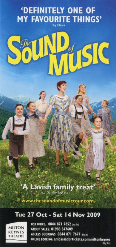 Theatre Flyer 
Sound of Music - Tour
Keywords: Scrapbook Theatre Flyer Milton Keynes