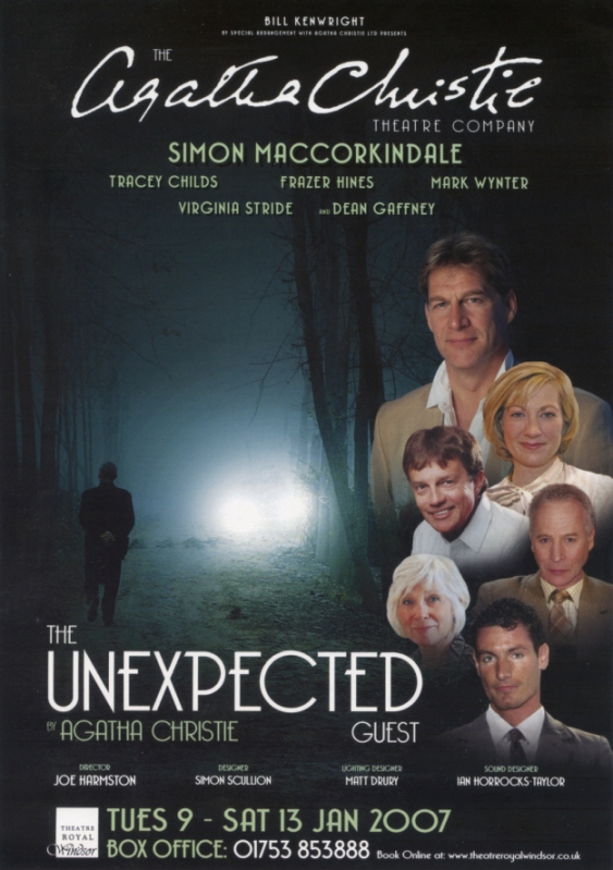 Theatre Flyer 
The Unexpected Guest Tour
Keywords: Scrapbook Theatre Flyer Windsor