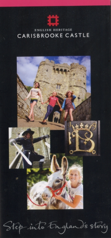 Site Flyer 
Carisbrooke Castle, Isle of Wight
Went on a school trip to IOW in the 90's and this was one of the places we visited.  2014 flyer
Keywords: Scrapbook Flyer Isle Wight Newport Castle