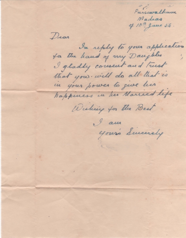 Letter from Great Grandfather to Grandfather
Names and addresses removed
Keywords: iPhone Writing Letter