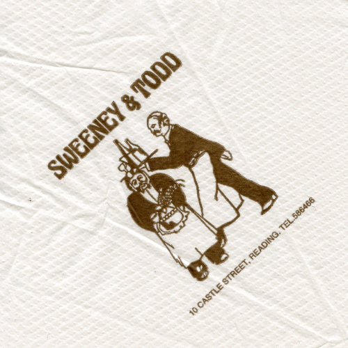 Sweeney & Todd
Birthday meal with work 2015
Keywords: Scrapbook Sweeney Todd