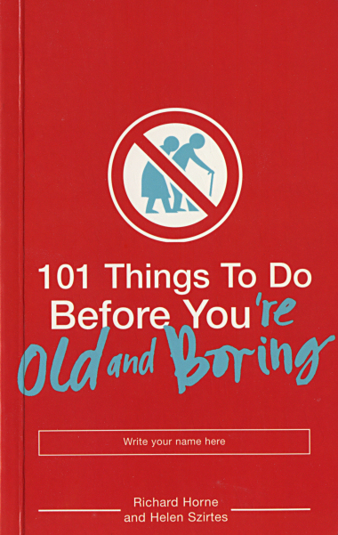 Christmas Gift
101 things to do before you're old and boring
EB
Keywords: Scrapbook Christmas Gift