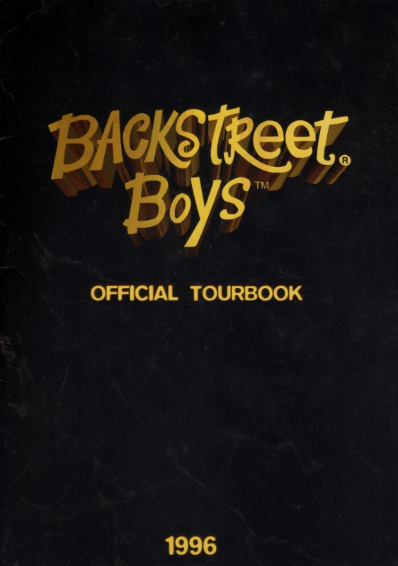 Concert Programme
Backstreet Boys - My first concert
Keywords: Scrapbook Concert Programme